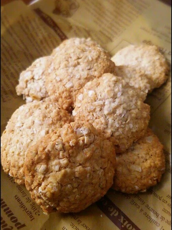 Recipe Healthy Rice Flour &amp; Oatmeal Cookies which So Delicious