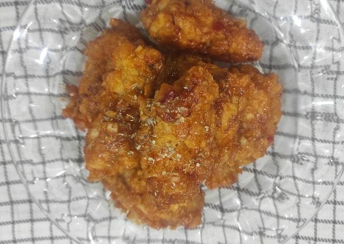 Wajib coba! Resep praktis buat Korean wings/swiwi ala korea  menggugah selera