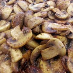 A picture of Bacon Fried Shrooms.