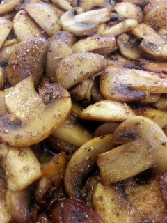 A picture of Bacon Fried Shrooms.