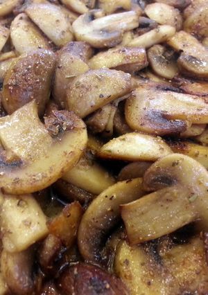 A picture of Bacon Fried Shrooms.