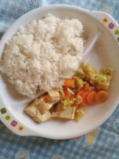 Foto resep Mpasi 1y+ tumis sayur tahu