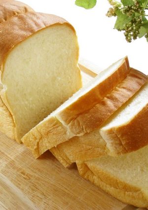 A picture of Fluffy Loaf Bread in a Bread Maker.