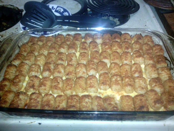 Simple Way Make Recipe Meat and Tater Casserole that is Perfect, Tasty}