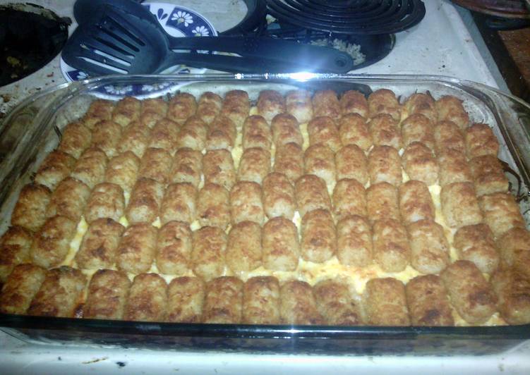 Recipe of Perfect Meat and Tater Casserole