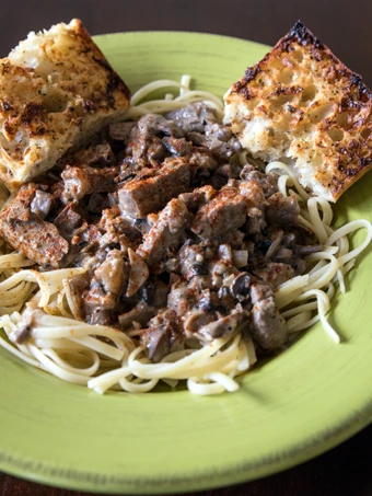 Easy Way Make Recipe Best Beef Stroganoff that is Can Pamper Your Tongue, So Delicious}