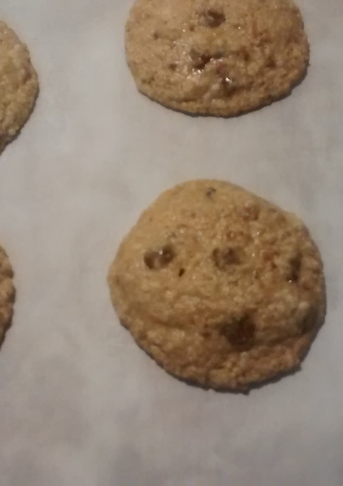 A picture of TL's Maple Bacon Oatmeal Chocolate Chip Cookies.