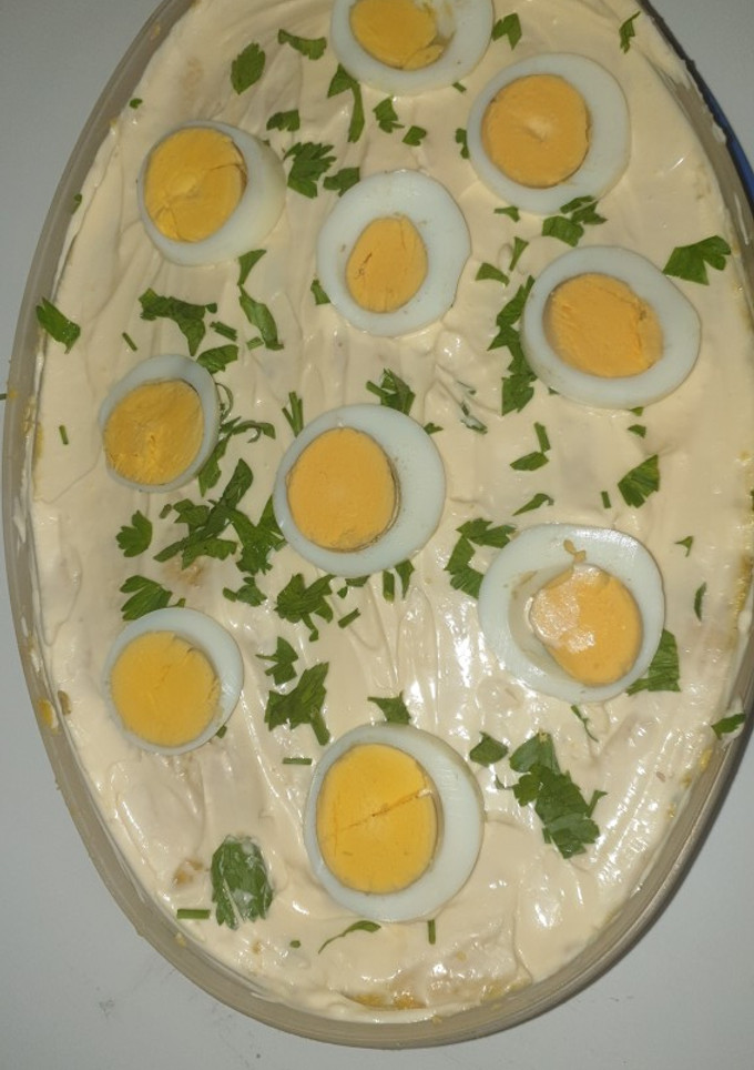 Una foto de Ensaladilla de batata 🥚🥔