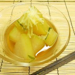 A picture of Simmered and Chilled Winter Melon for Summertime.
