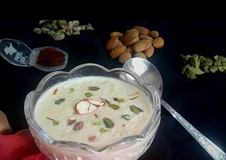 Steps to Prepare Tasty Kheer Cooking Basics for Newbies