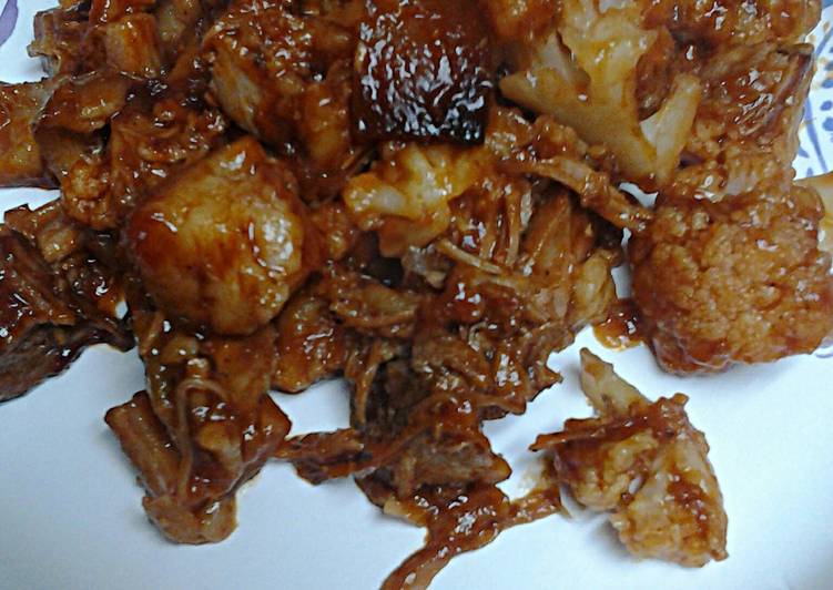 Recipe of Homemade Barbecue Cauliflower with Leftovers