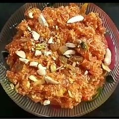 Gajar ka halwa A picture of Gajar ka halwa.