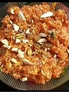 A picture of Gajar ka halwa.