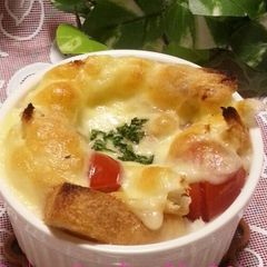 A picture of Okara Gratin Soup.