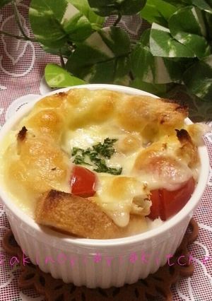 A picture of Okara Gratin Soup.