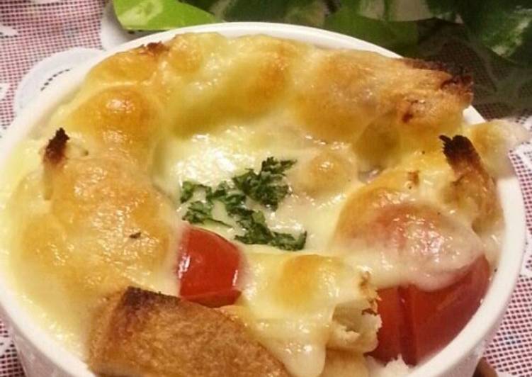 Healthy Recipe of Okara Gratin Soup