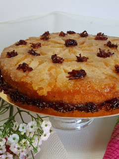 Una foto de Pastel de melocotón con remolacha en confitura!!!