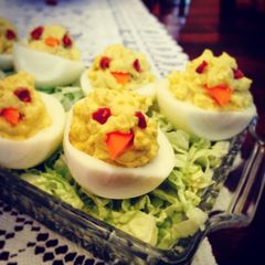 A picture of Cute Deviled Chicks.