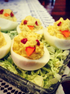 A picture of Cute Deviled Chicks.