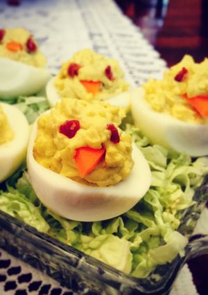 A picture of Cute Deviled Chicks.