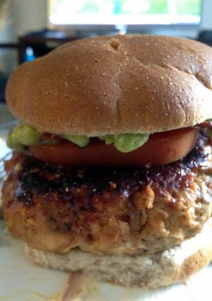 A picture of Texas Turkey Burger.
