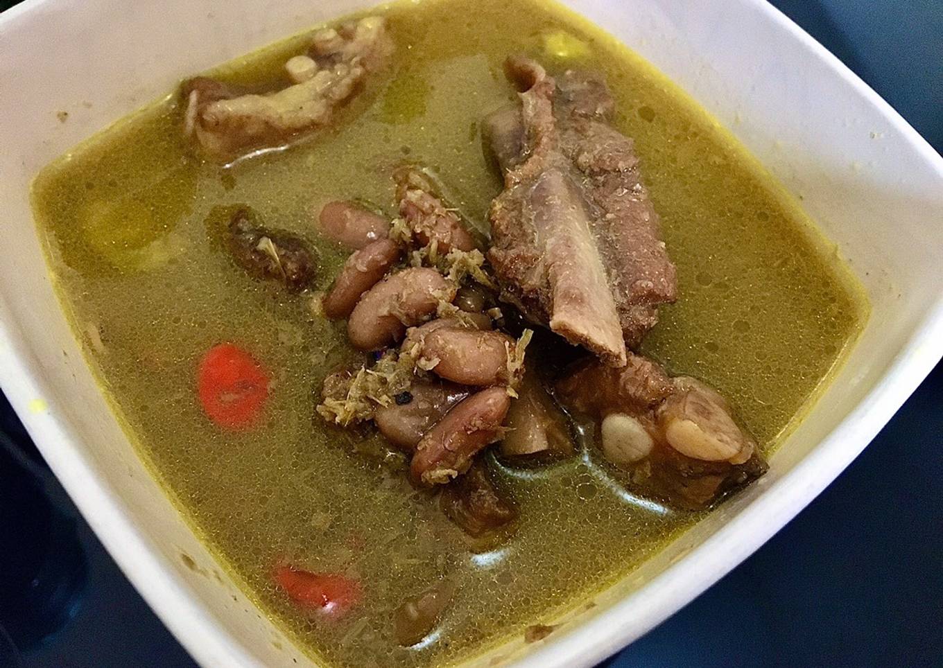 Sop Iga Babi Kacang Merah