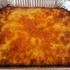 A picture of Macaroni Pie.