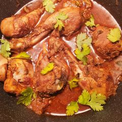 A picture of Mama's Chicken Curry.