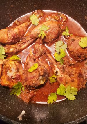 A picture of Mama's Chicken Curry.