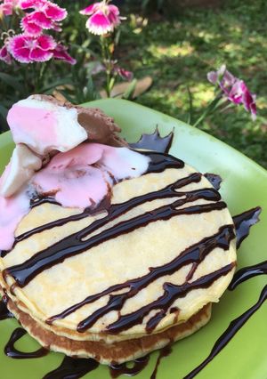 Foto resep Pancke Ice Cream