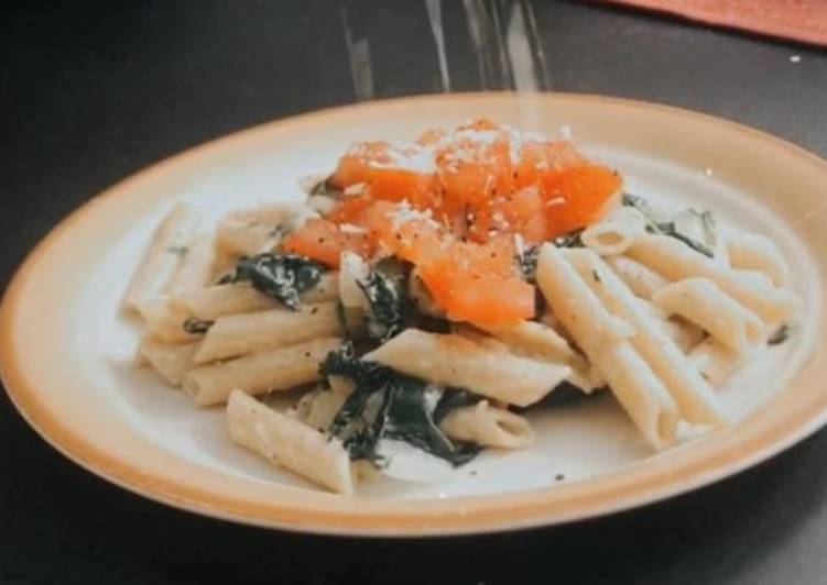 Recipe of Super Quick Homemade Simple Vegetarian Pasta