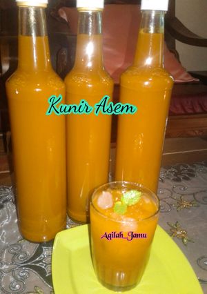 Foto resep Jamu Kunir Asem mudah dan sehat a Bunda_Fumiko