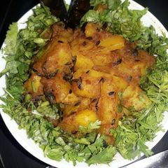 A picture of Pahari Aloo/ Aloo Gutke Uttarakhand Recipe.