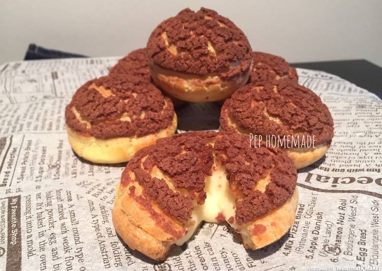 Resep Choux au Craquelin Anti Gagal