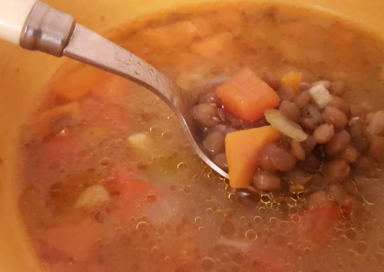 Recipe of Ultimate Easy Lentil Soup