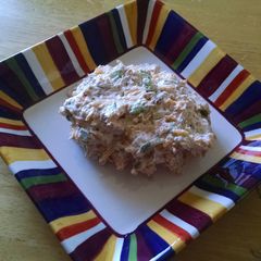 A picture of Zesty bacon cheese dip.