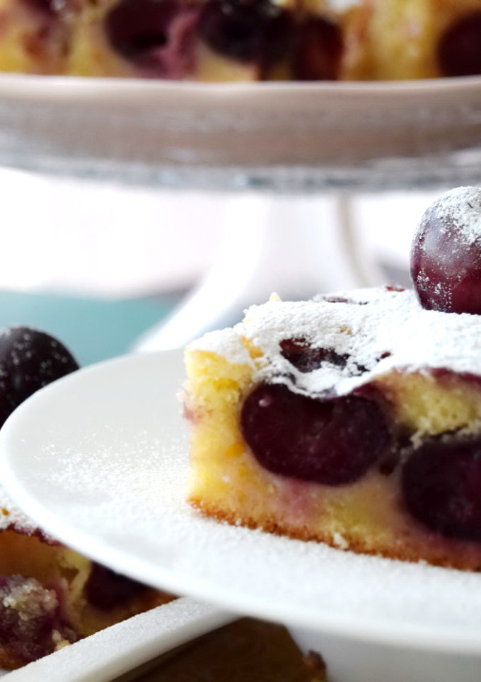 Una foto de Pastel de cerezas