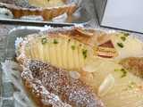 pear almond tart