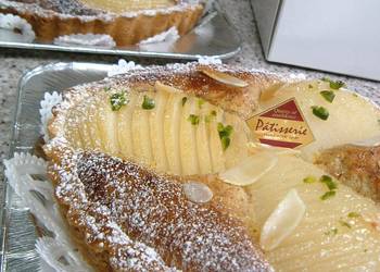 Popular Cuisine Our Familys Favorite Pear and Almond Tart Restaurant Style
