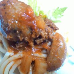 A picture of Easy quickie spaghetti bolognese.