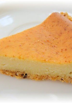 A picture of Soy Milk Cheese Tart Cake.