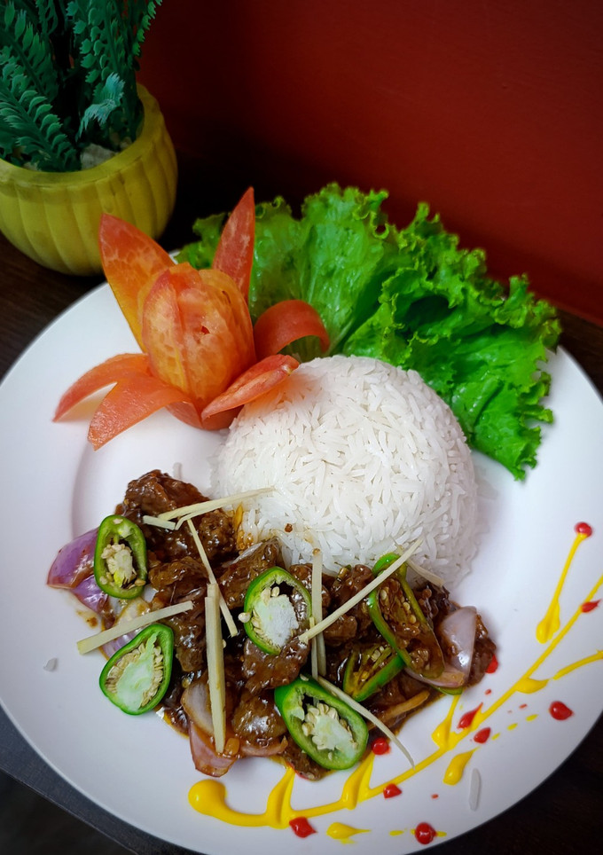 A picture of Beef chilli dry 🍛.