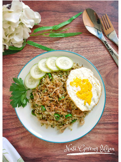 Foto resep Nasi Goreng Hijau