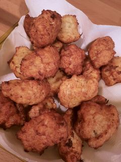 Una foto de Buñuelos de bacalao