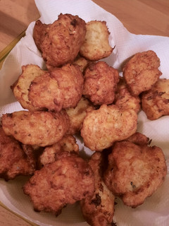 Una foto de Buñuelos de bacalao