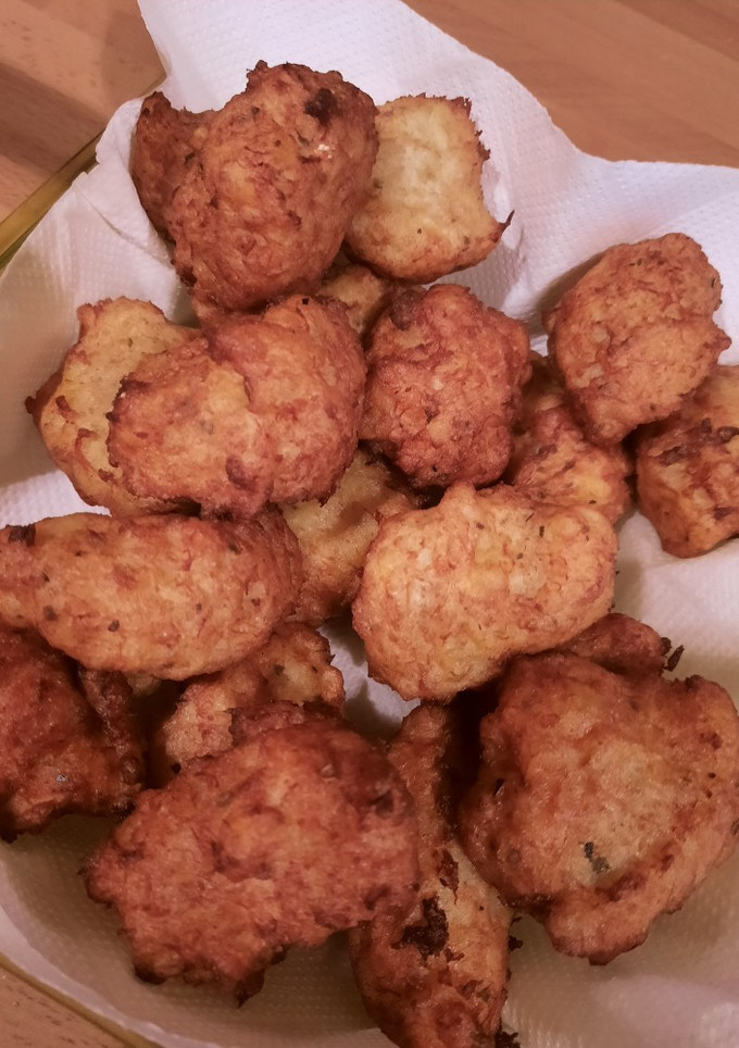 Una foto de Buñuelos de bacalao