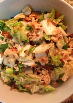 A picture of Oriental Slaw.