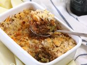 A picture of minced beef and cabbage