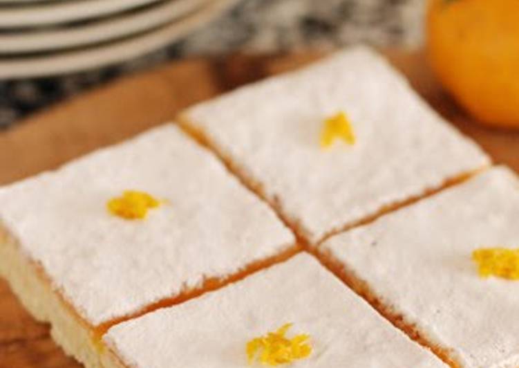 How to Make Super Quick Homemade Yuzu Squares