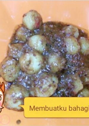 Foto resep Cilok bumbu kacang edun